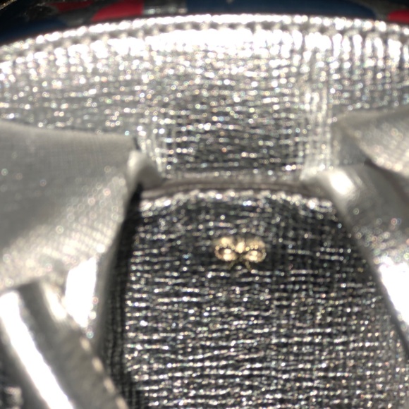 Anya Hindmarch Carrefour Metallic Capra Backpack